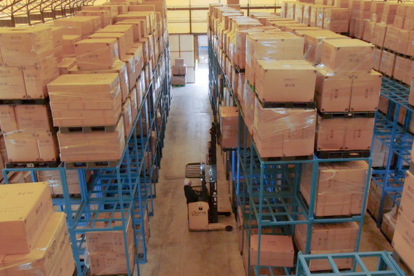 ドリスの自社倉庫事業 – 自社商品・取引企業商品の保管・入出庫管理